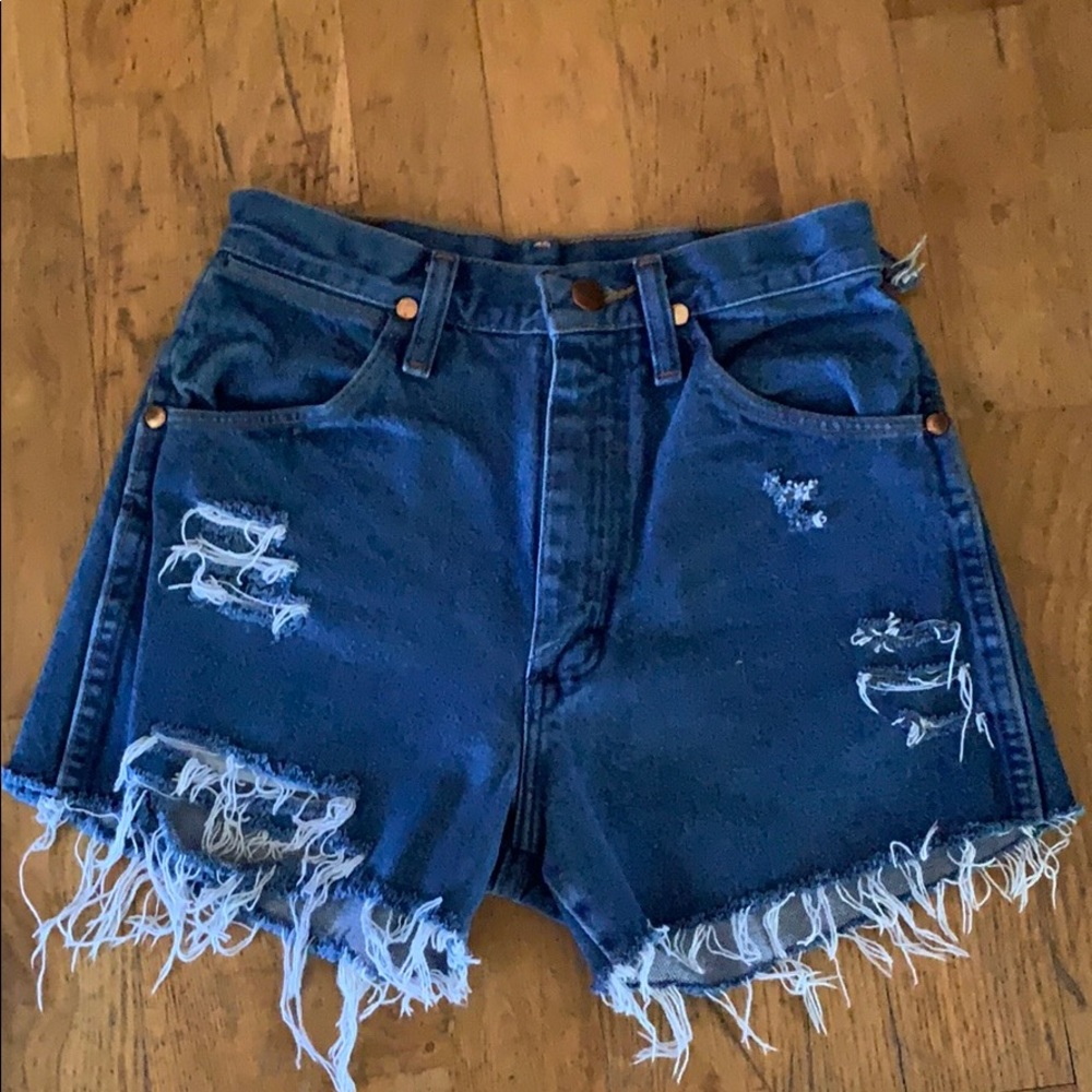 Wrangler jean shorts